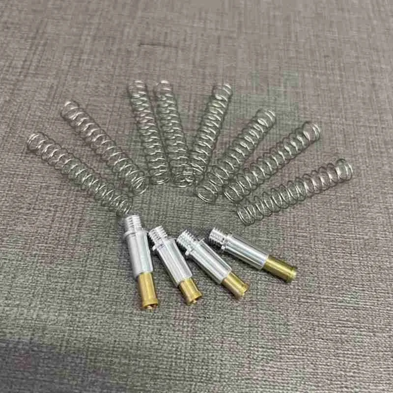 

Double Barrel Shock Absorption Upgrade Kit Aluminum Threaded Mini Shock Absorber Tele Shock Kit For Axial Scx24 1:24 Scale Track