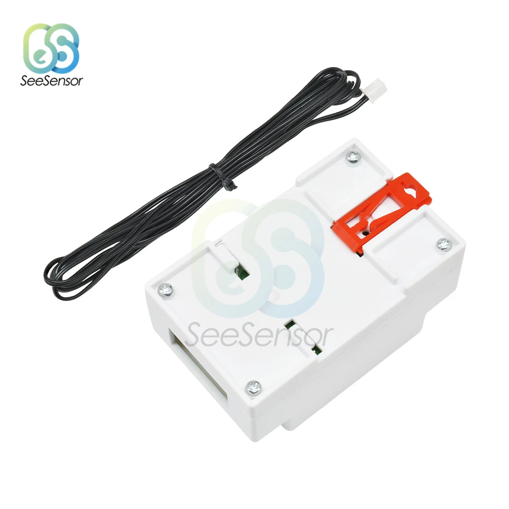 Guide Rail Thermoregulator Digital Temperature Controller Thermostat Refrigeration Heating Control 110-240V | Инструменты