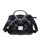 Зимняя Роскошная дамская сумочка 2022, вместительная хлопковая пуховая сумка с перьями, новая женская сумка через плечо, дизайнерские сумки с верхними ручками