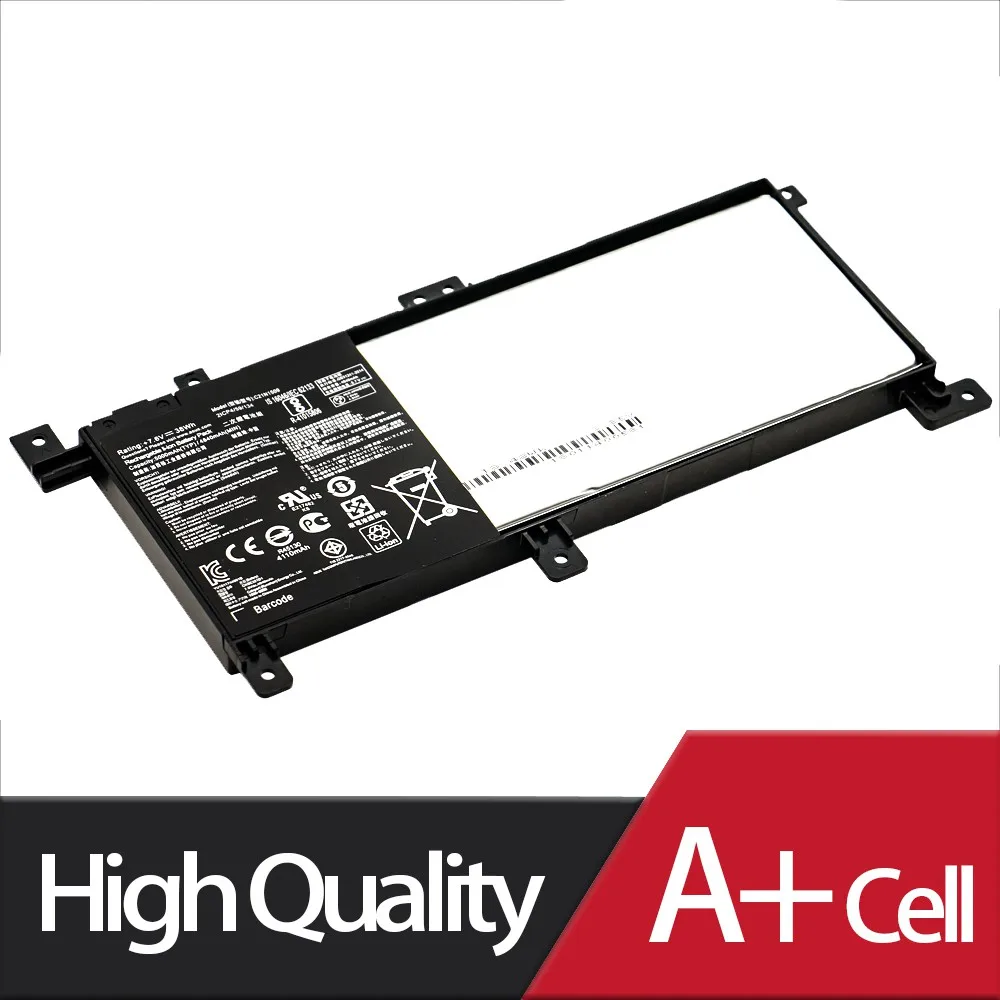 Новый ноутбук батарея C21N1509 для ASUS X556UA X556UB X556UF X556UJ X556UQ X556UR X556UV A556U FL5900U F556UA K556U K556UA