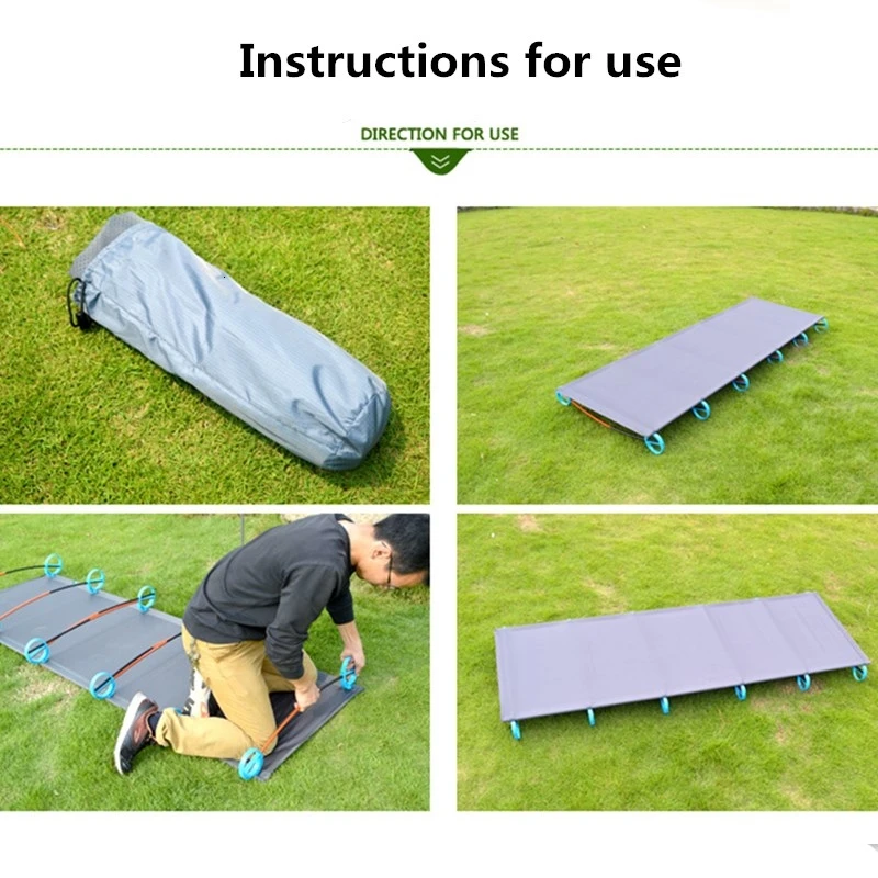 Легкая уличная складная палатка кроватка для кемпинга складной коврик кровати