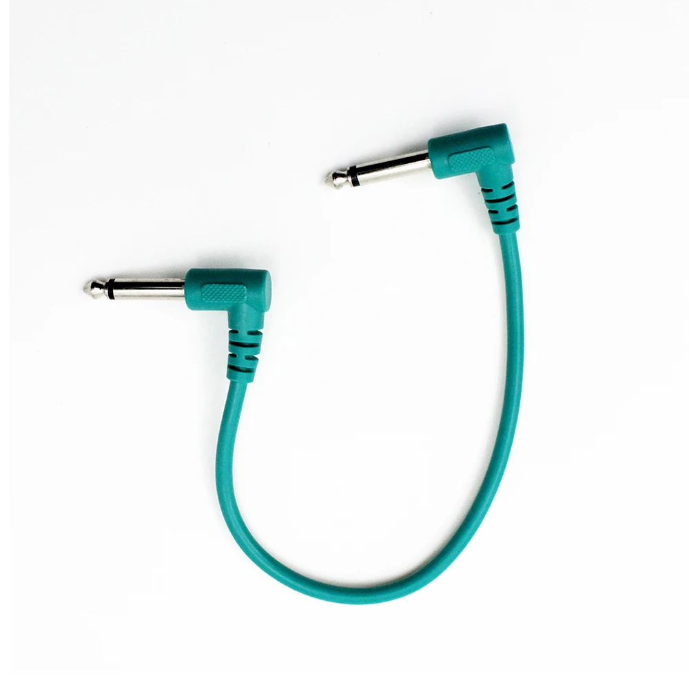 6 шт./упак. гитара эффект кабели для педалей инструмент аудио приводит патч