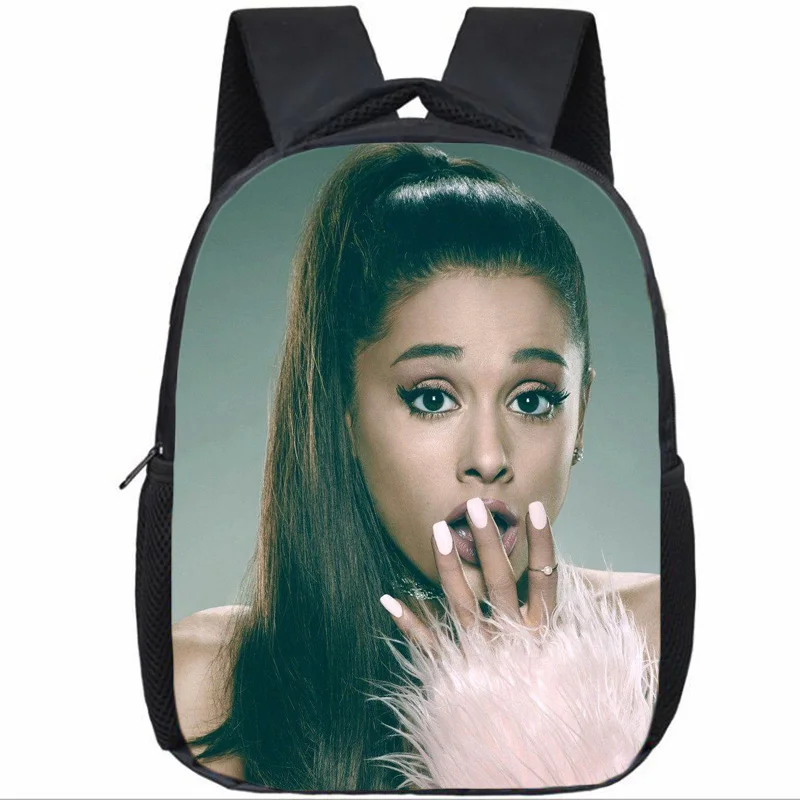

famous star Ariana Grande School Bags Beautiful Popular Pattern Kids Kindergarten Backpack Fashion Kindergarten School Rucksack
