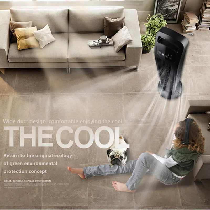 Цифровой экран Осциллирующий вентилятор охлаждения с дистанционным управлением