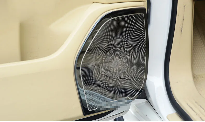 Аксессуары для Land Cruiser 200 08 19 серебристый клаксон внутренней двери из нержавеющей