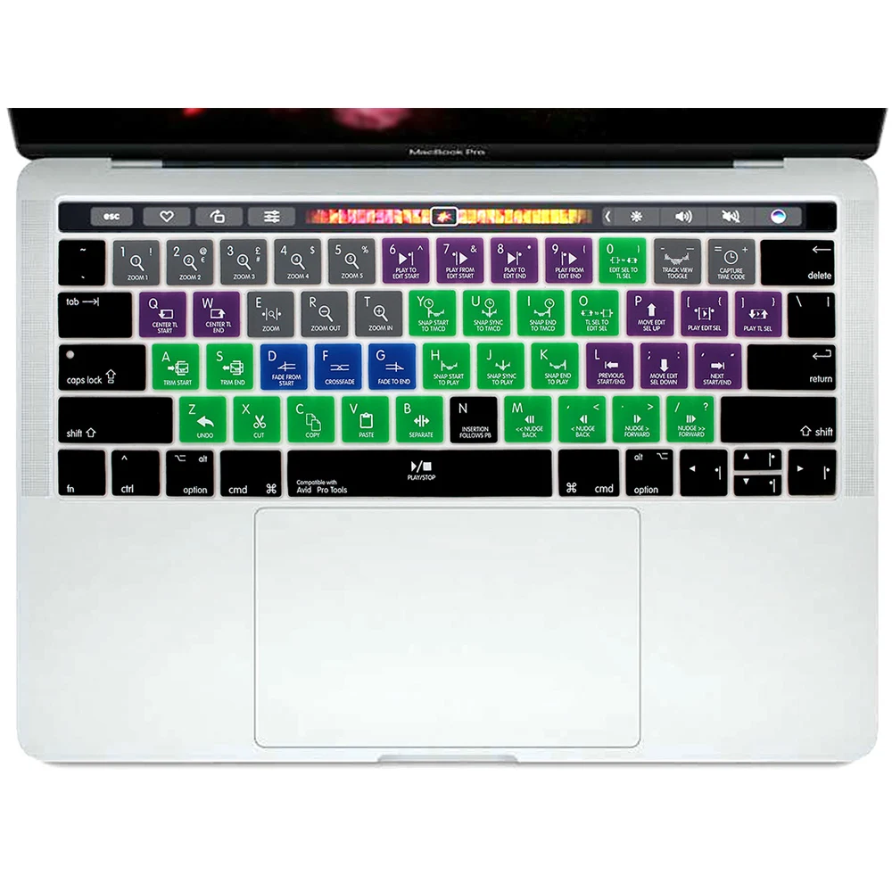 Защитный чехол для клавиатуры HRH Avid Pro силиконовый Macbook 13 дюймов A1706 A1989 A2159 15 A1707 A 90