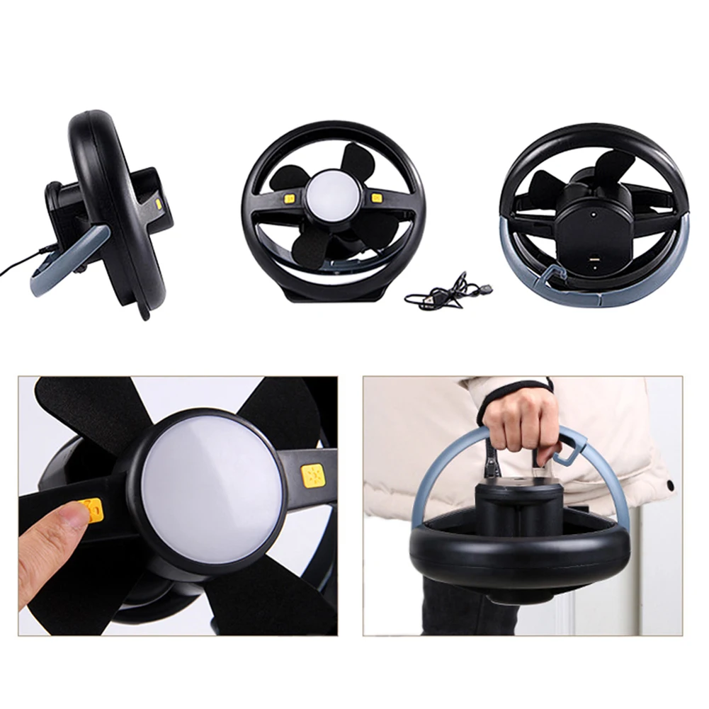 2 скоростной мини кулер походный потолочный вентилятор летняя Регулируемая