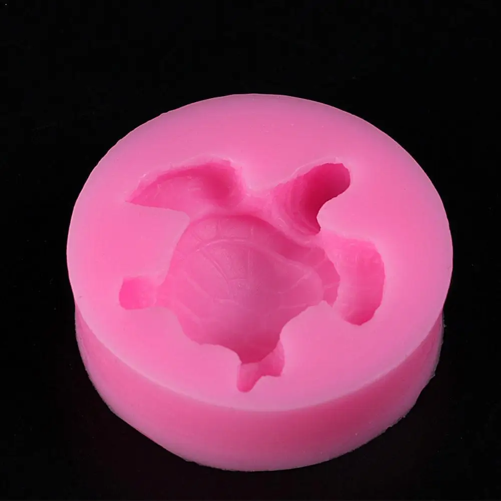 Силиконовая форма в форме морской черепахи для тортов фондана самостоятельного