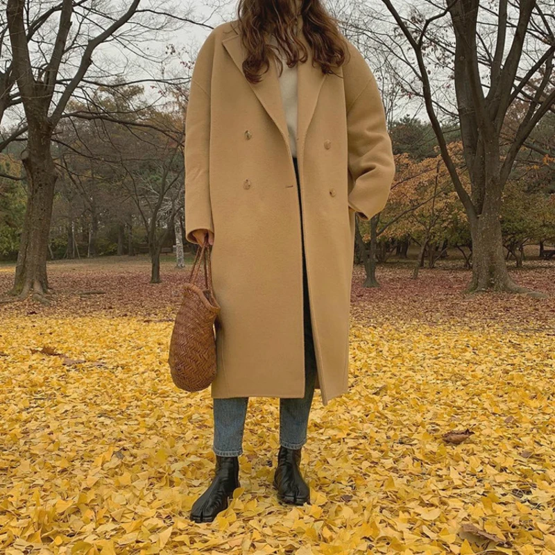 Куртка женская зимняя теплая нежное двубортное свободное двухстороннее