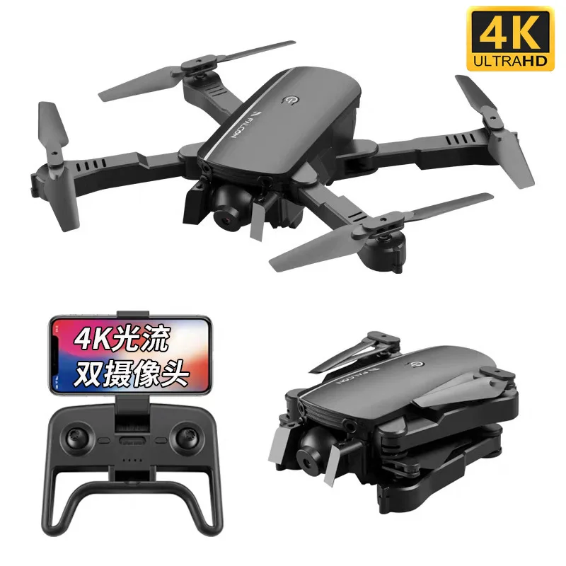 

Складной Квадрокоптер с двойной камерой, вертолет, Дрон с дистанционным управлением и фотоаппаратом, детские игрушки