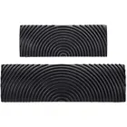 Черный каучуковый ролик для рисования под дерево, инструмент для самостоятельной сборки краски, ролик для рисования под дерево, узор под дерево, ролик для рисования на стену, домашний инструмент, 2 шт.