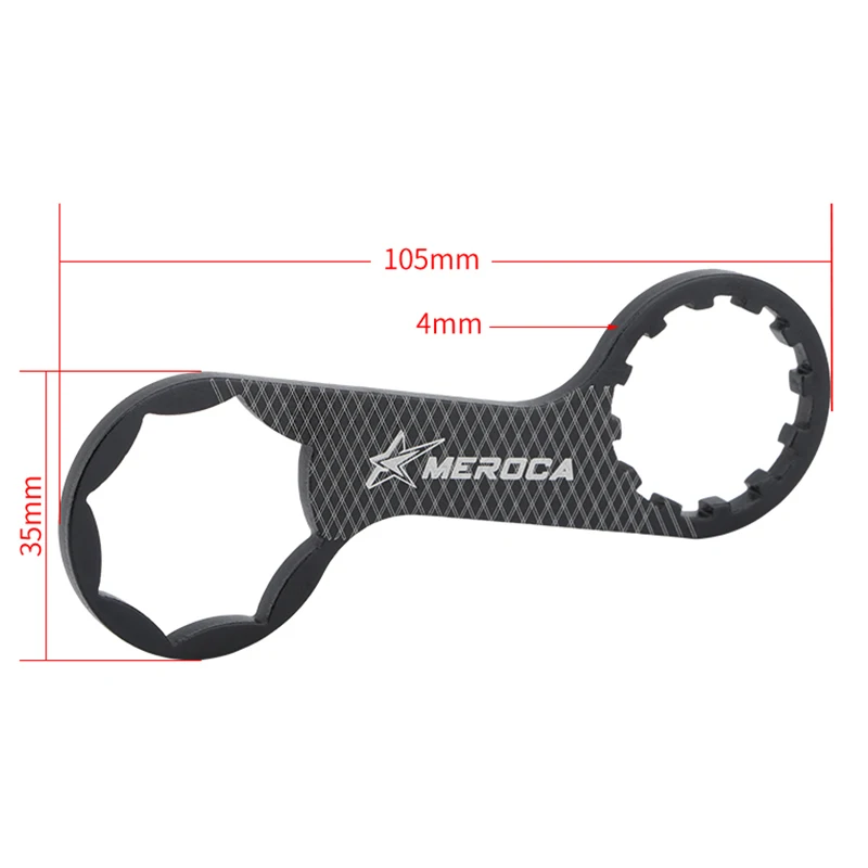 

Aluminum Bicycle Front Fork Repair Tool For SR Suntour XCR/XCT/XCM/RST MTB Bike Front Fork Cap Wrench Disassembly Tools