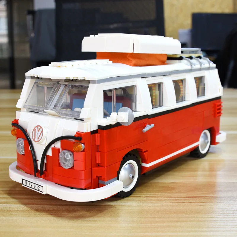 Лидер продаж Классическая модель гоночного автомобиля Moc Модульные строительные