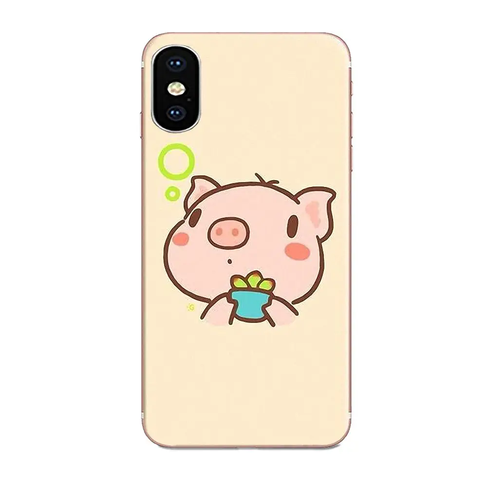 Pink Pig For Samsung Galaxy A51 A71 A81 A90 5G A91 A01 S11 S11E S20 Plus Ultra Diy Printing Drawing TPU Phone Case | Мобильные