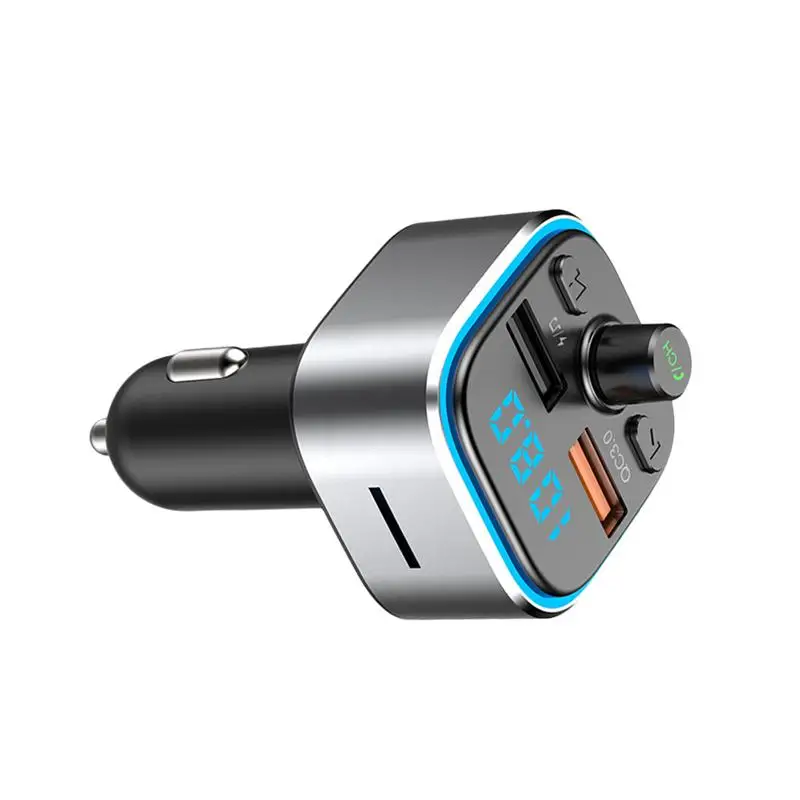 1 шт. светодиодный дисплей маленький Автомобильный MP3-плеер USB Quick Charge 3 0