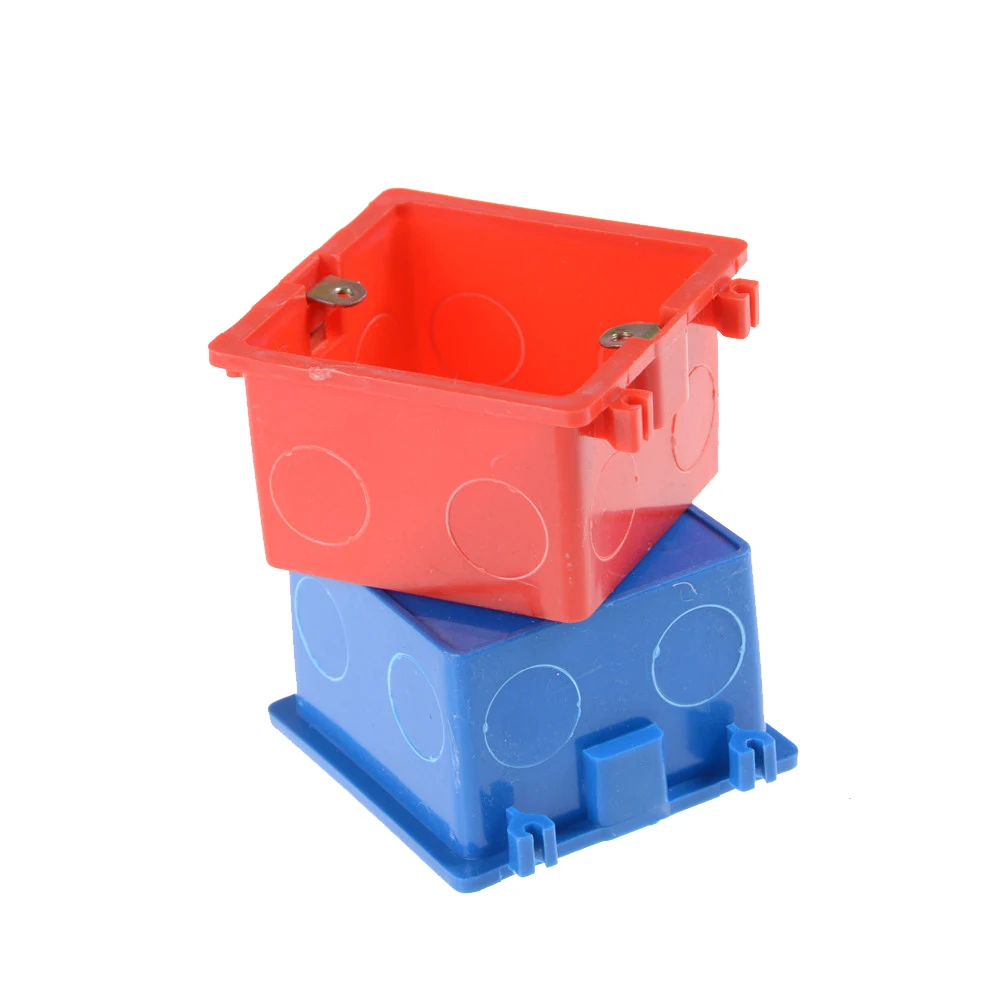 Распределительная коробка для монтажа в стену настенного выключателя и