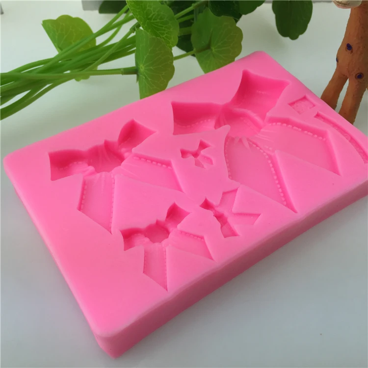 1Pcs Knot Silicone Mold Bow Chocolate Tool Cake Sugarcraft Decorating Tools Fondant Molds Border Mould | Дом и сад