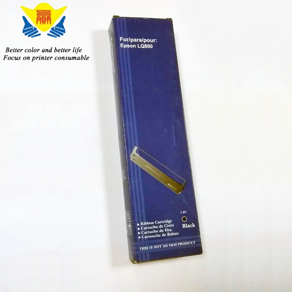 Черная совместимая лента для печати чернил JIANYINGCHEN Epsons LQ800 ERC19 LQ350 LX350 SAMSUNGs SRP270 VP80K
