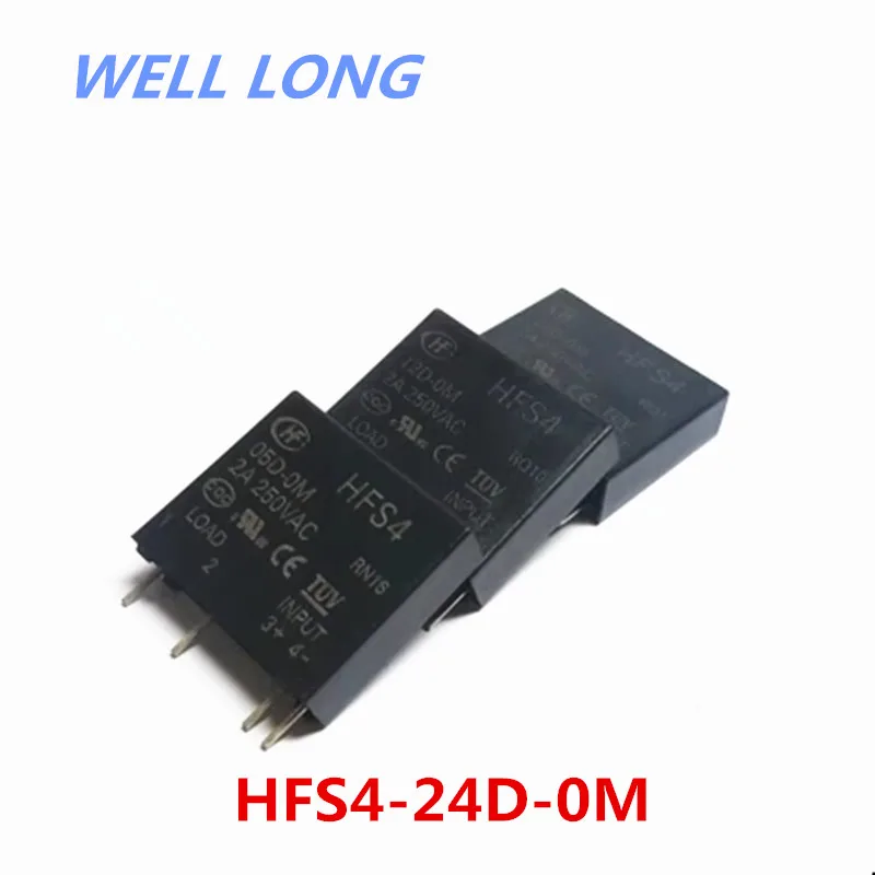 (2 шт./лот) твердотельное реле HFS4 24D 0M 24VDC 2A 4pin.|Реле| |