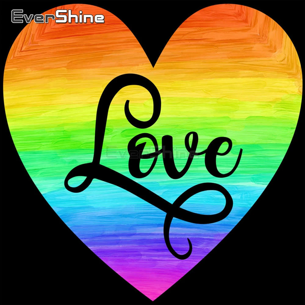 EverShine краска с бриллиантами полная квадратная любовь вышивка крестиком Алмазная