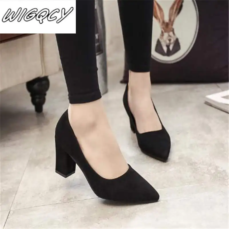 2020 ВЕСНА Новинка осени модная обувь с острым носком женская плоским Женская