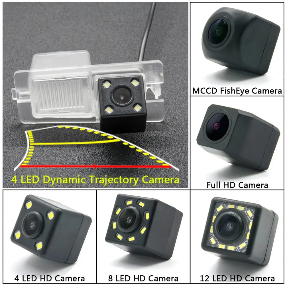 Камера заднего вида с динамической траекторией HD для парковочного монитора Ssangyong