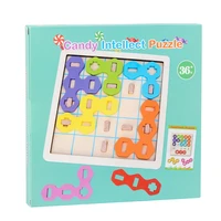logical thinking game type puzzles geometric jigsaw children homeschool supplies early educational montessori wooden toys
