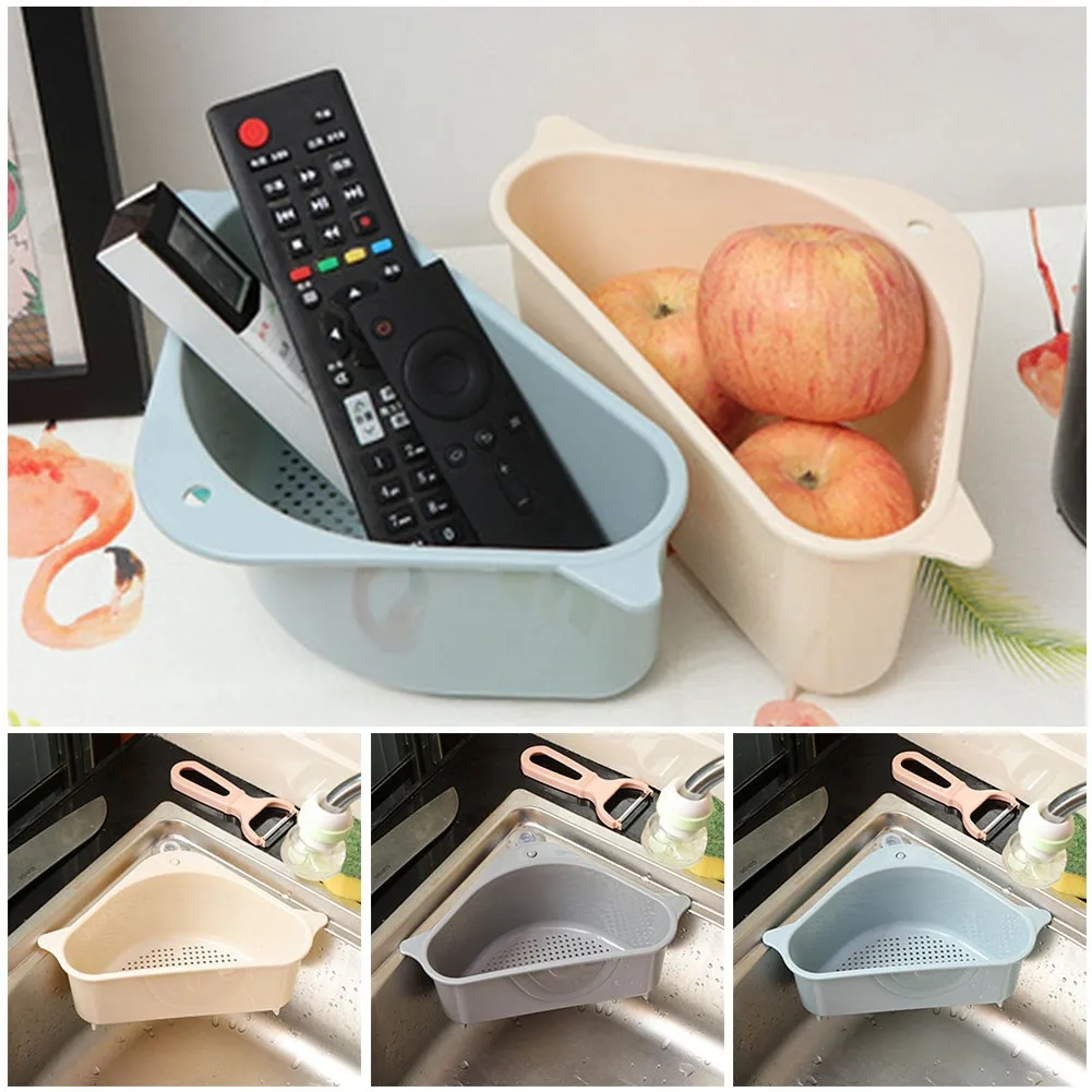 

Kitchen Tools Organizer Adjustable Snap Sink Soap Sponge Kitchen Accessories Kitchen Hanging Drain Basket Kitchen Gadgets