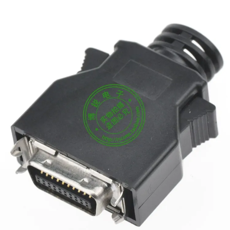 

NEW MDR Cable Connector male 20-Pin SCSI CN Connector For MR-J2CN1