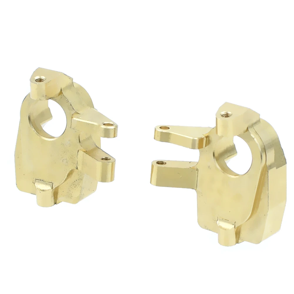 1 пара Высококачественная латунная Поворотная рулевая чашка для 1/10 RC гусеничного