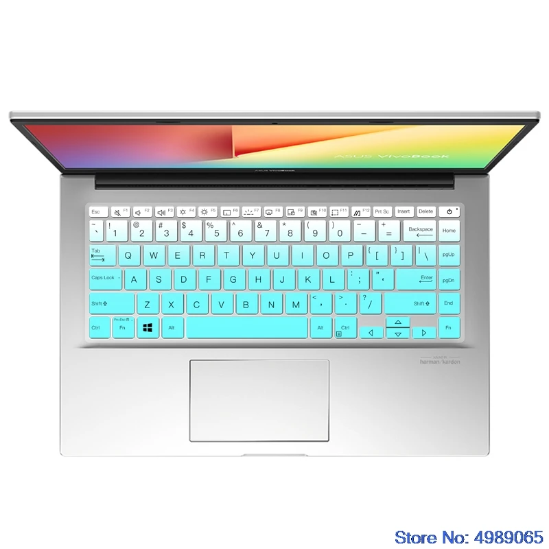 Силиконовый защитный чехол для клавиатуры Asus VivoBook 14 X413FP X413FA X413F X413 FA FP F S14 X421FA X421IA