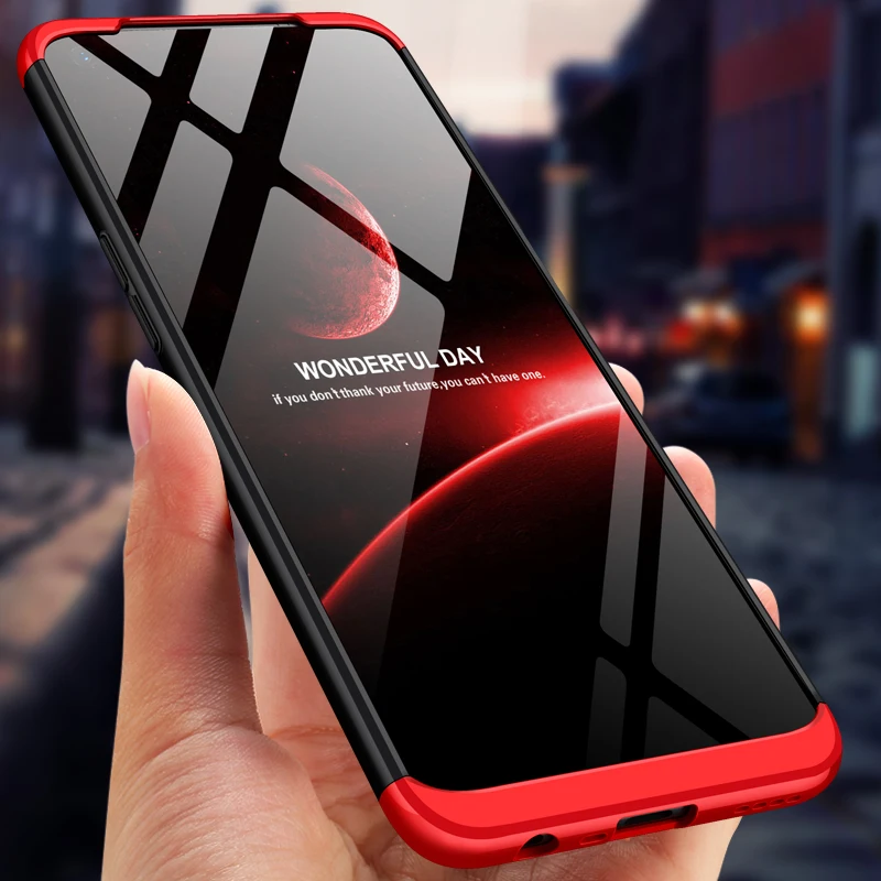 Чехол Realme Narzo 30 4G RMX2156 3 в 1 качественный матовый жесткий противоударный чехол для