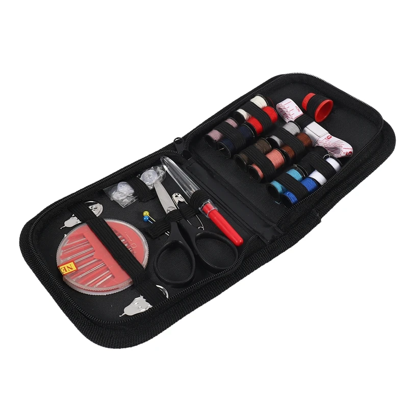 Mini Portable Sewing Kit Accessories Carrying Case Set For Home Travel Emergency Use | Дом и сад
