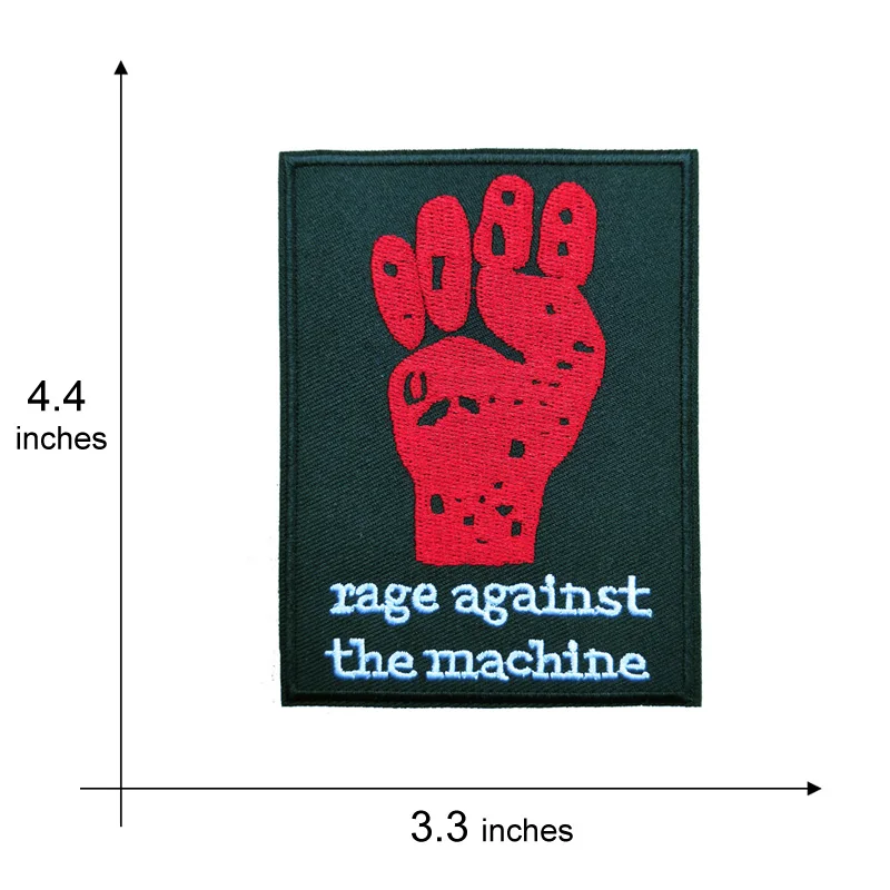 10 шт. нашивка для одежды в виде красного кулака | Дом и сад