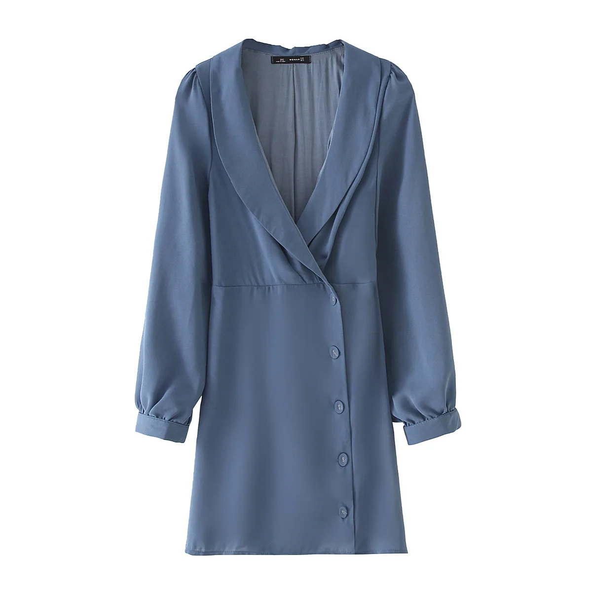 Heydress осенний женский новый синий костюм платье шифон дамы OL Блейзер Платье