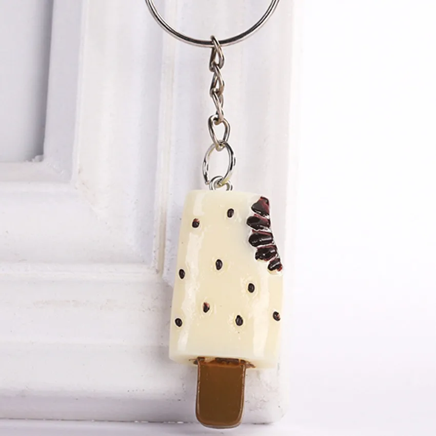 Новые Популярные разноцветные модные Брелоки для ключей в виде сладкого