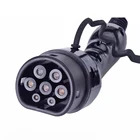 Переходник типа 2 для электромобиля, зарядное устройство EVSE, гнездо IEC 62196, конвертер 16 А, 32 А, однофазный, 3 фазы