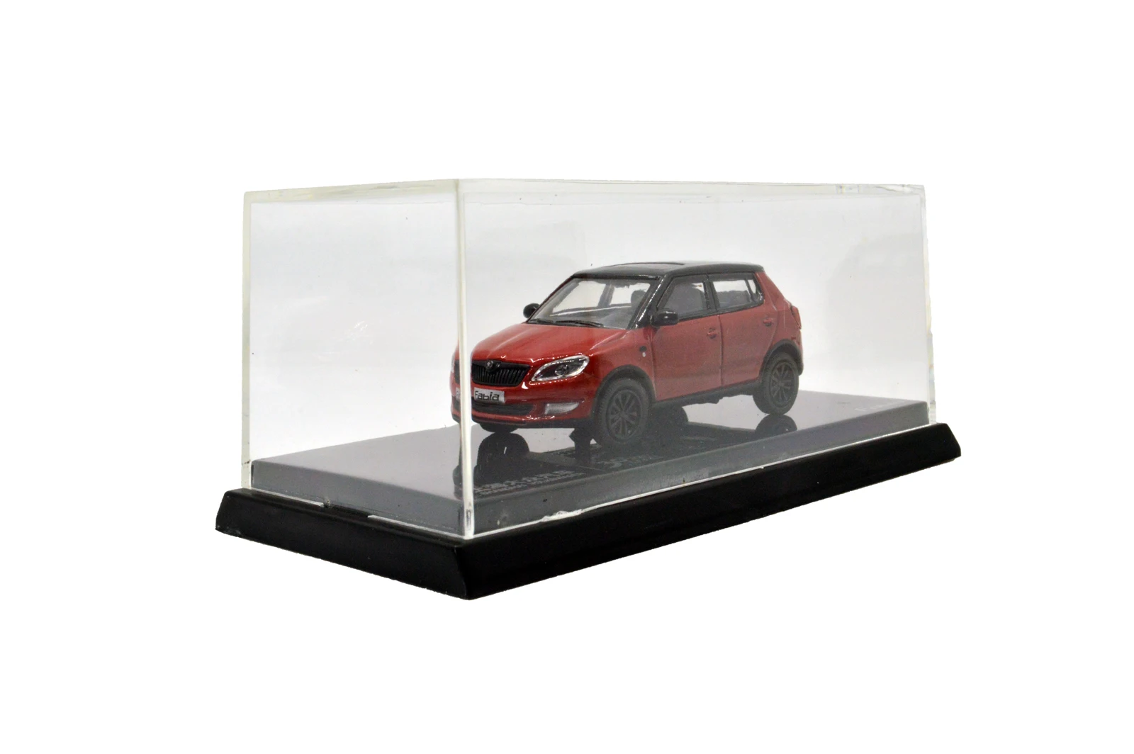 Новинка 2015 г. красная Игрушечная машина Skoda Fabia в масштабе 1:64 масштаб 1 64
