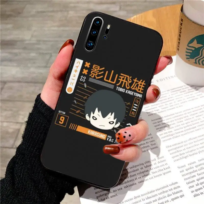 

Hot Haikyuu Hinata Anime case for huawei p20 p30 p40 pro mate 10 20 30 pro lite p smart y7 2019 plus nova 3I cases cover