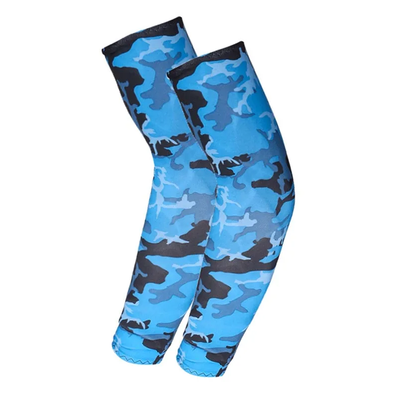 

1Pairs Unisex Cooling Arm Sleeves Cover Cycling Running UV Sun Protection Outdoor Sports Men Nylon Cool Arm Sleeves Ice Sleeve