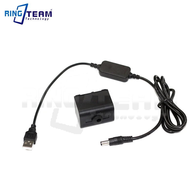 USB к DC 5525 Штекерный кабель + искусственная батарея для Sony DVD SR HC серийные камеры