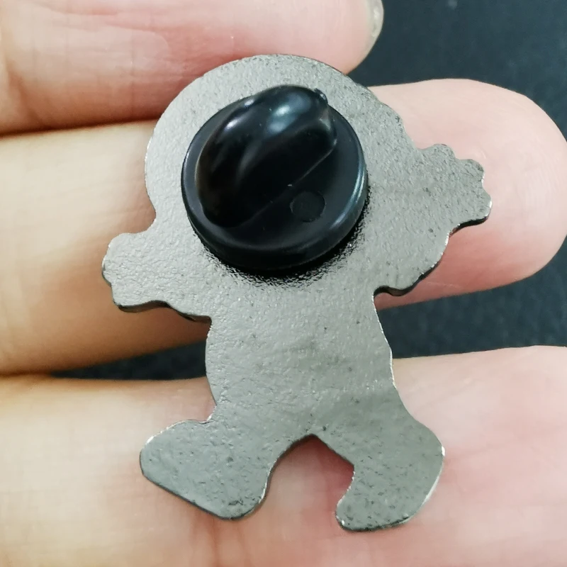 Эмалированная брошь в виде животного | Украшения и аксессуары