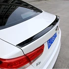 Автомобильные аксессуары, задний спойлер из АБС-пластика для багажника, Неокрашенный задний спойлер на крышу для Kia K5 Optima 2016