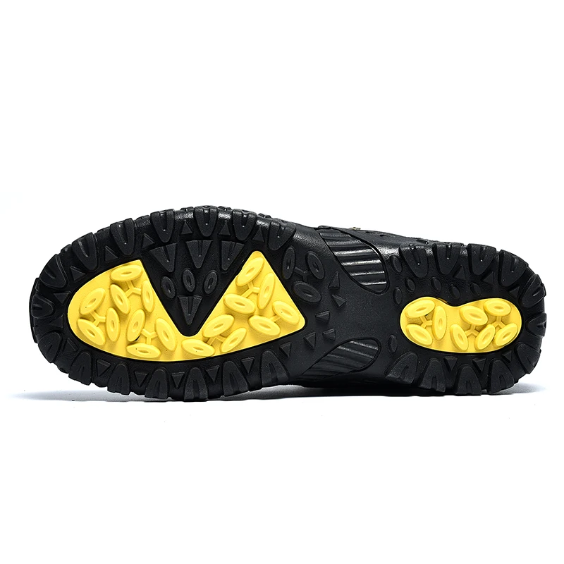 Мужские зимние походные ботинки мужская кожаная уличная спортивная обувь