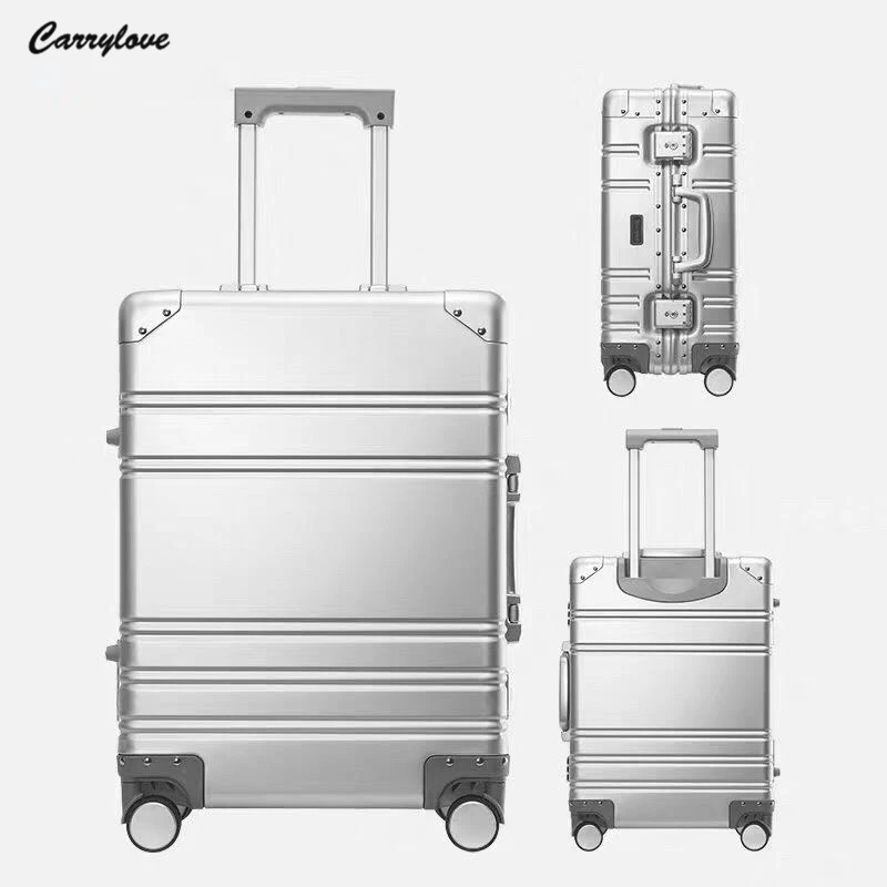 TRAVEL TALE 20 дюймов алюминиевая салон троллейбуса чемодан блесны ручной Чемодан