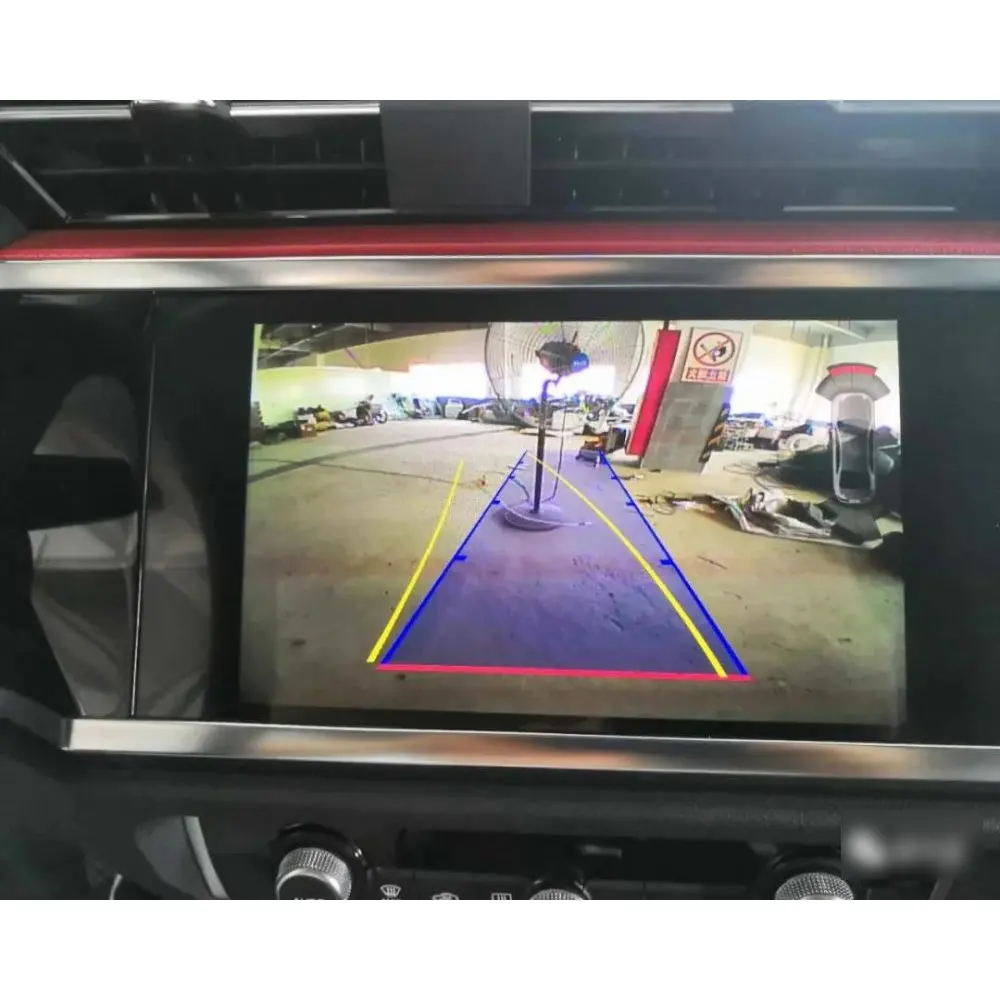 Автомобильный оригинальный 8 дюймовый экран обновление для Audi Q3 2019 DVR обратный