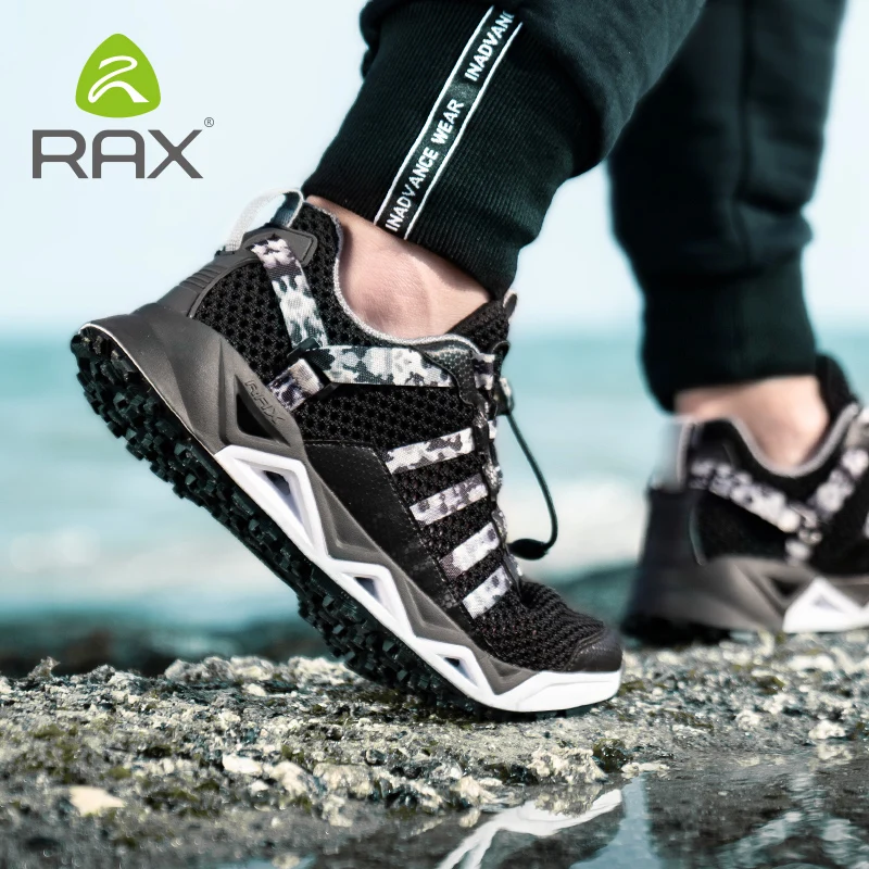 Фото Rax/Новинка; Треккинговая обувь для мужчин; Обувь для пешего туризма; Дышащая быстросохнущая водонепроницаемая обувь; Уличные спортивные кро... №3