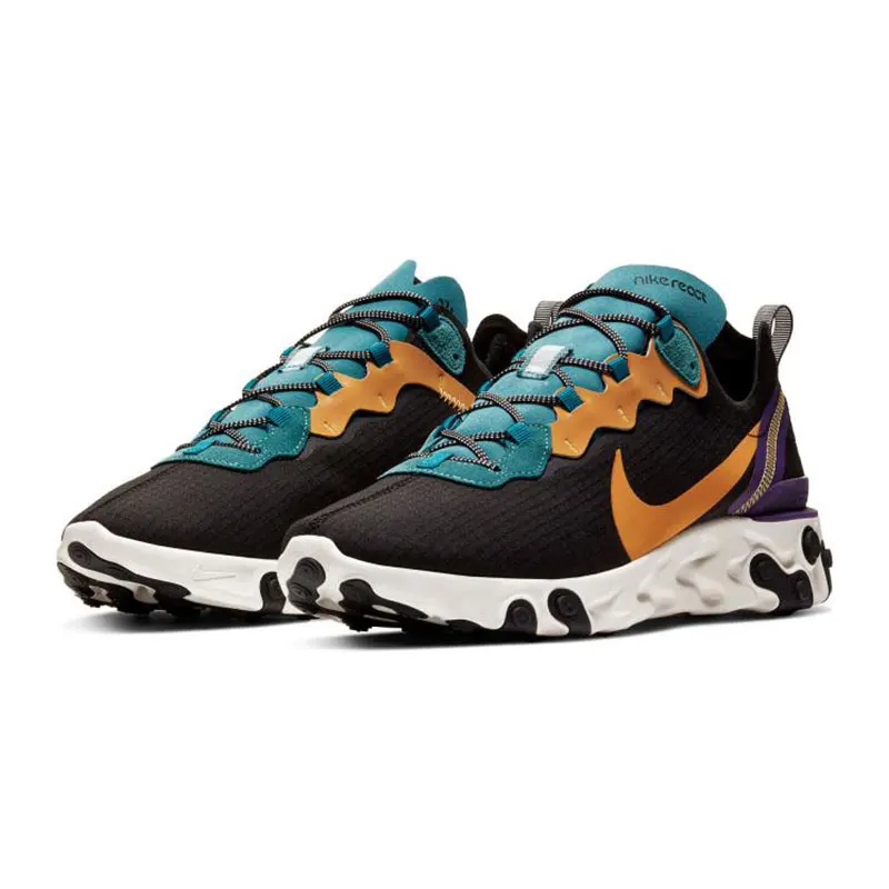 Мужские кроссовки NIKE REACT ELE T 55 PRM SP20 оригинальные новое поступление|Беговая обувь|