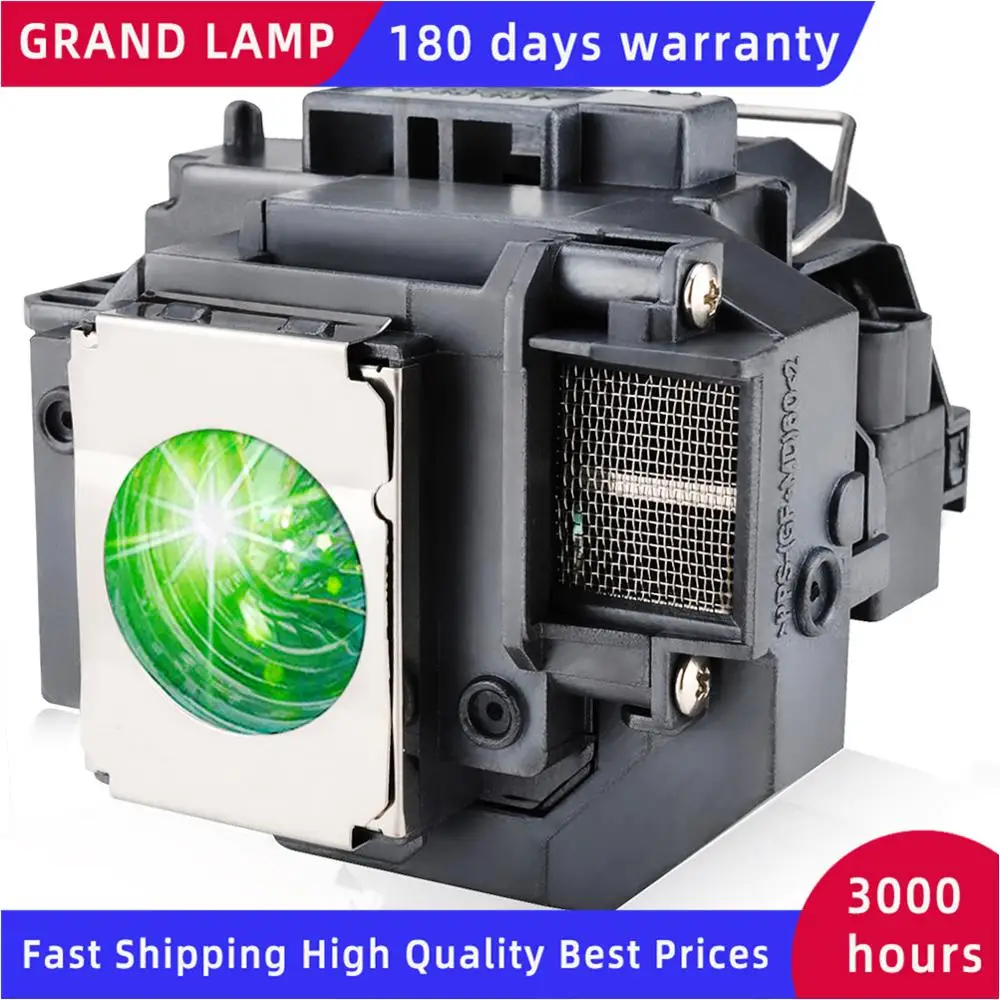 ELPLP54 V13H010L54 для EPSON 705HD S7 W7 S8 + EX31 EX51 EX71 EB-S7 X7 S72 X72 X8 S82 W8 X8e проектор лампа с корпусом |