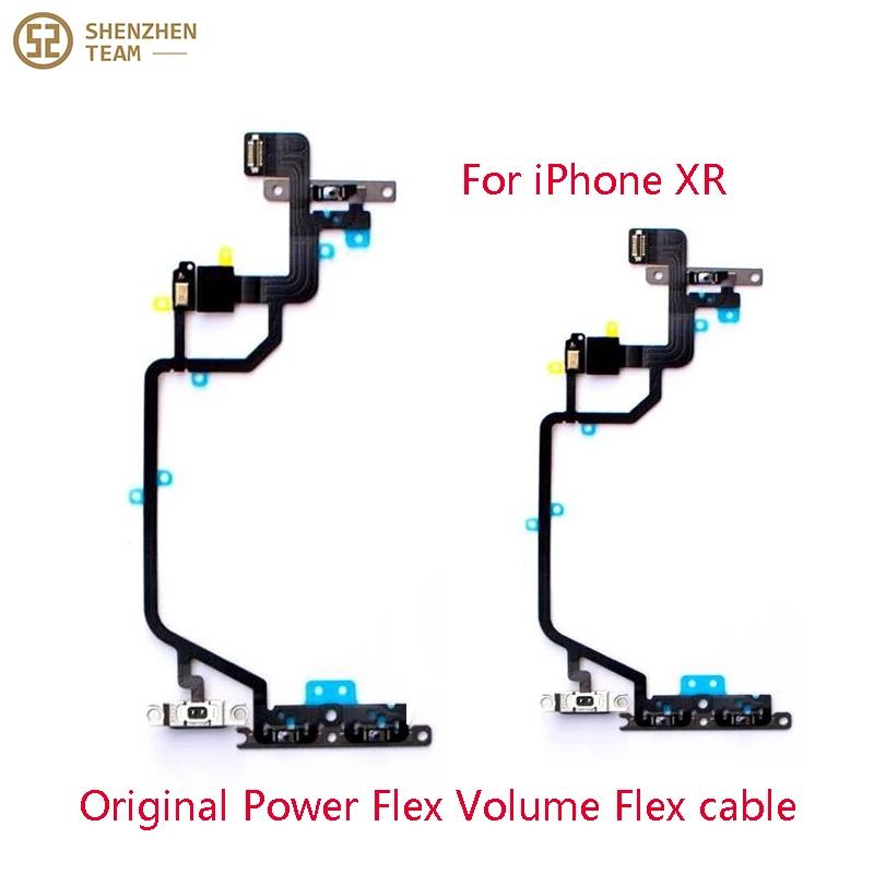 SZteam оригинальный гибкий кабель питания для iPhone 7 7G 7P 8 8G 8P XR с металлическими